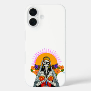 La Catrina in a Modern, Colourful Style iPhone 16 Case