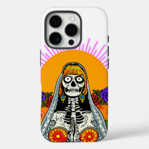 La Catrina in a Modern, Colourful Style iPhone 16 Pro Case