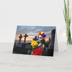 La Catrina Party Invitation. Card