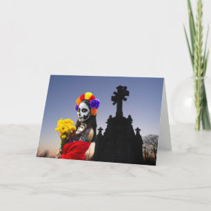 La Catrina Party Invitation. Card