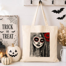 La Catrina Skeleton Folk Art Día de los Muertos
