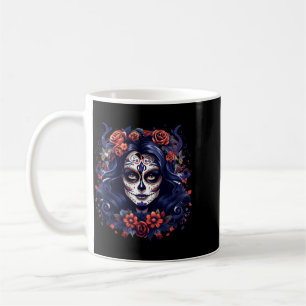 La Catrina Sugar Skull Day Of Government Agencyd Coffee Mug