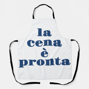 La Cena E Pronta Apron
