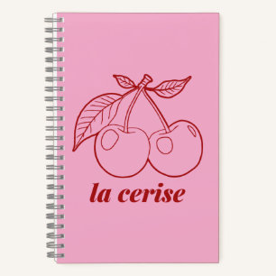 La cerise pin notebook