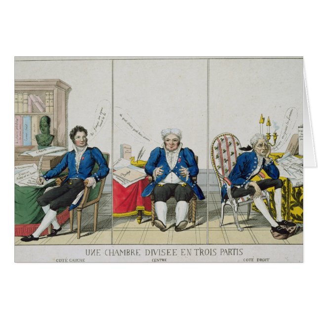 La Chambre Divisee en Trois Partis (Front Horizontal)