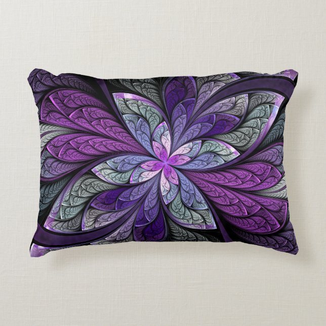 La Chanteuse Violett Accent Pillow (Front)