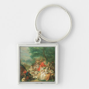 La Chasse, 18th century Key Ring