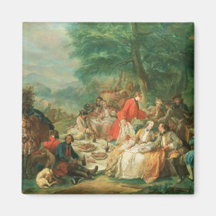 La Chasse, 18th century Magnet