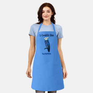 La Chouette Bleue Cafe Apron