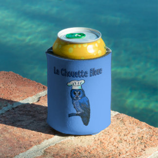 La Chouette Bleue Cafe Can Cooler