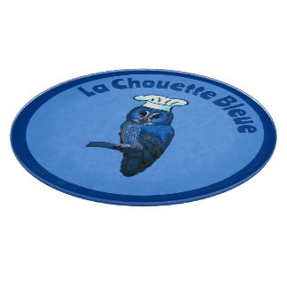 La Chouette Bleue Cafe Cutting Board