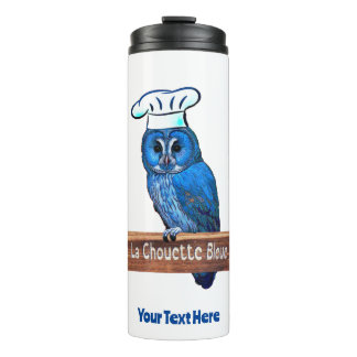La Chouette Bleue Cafe Thermal Tumbler