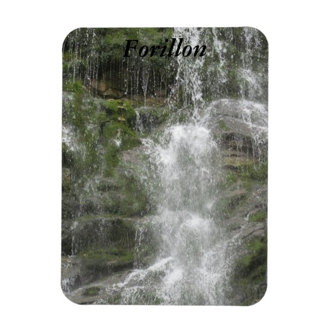 La Chute Waterfall in Forillon National Park Magnet (Vertical)