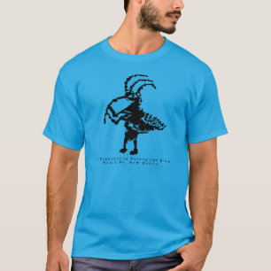 La Cieneguilla Flute Player Petroglyph T-Shirt