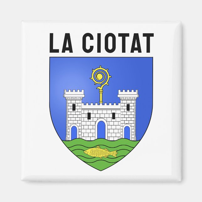 La Ciotat coat of arms - France Magnet (Front)