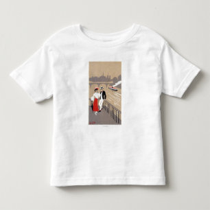 La Cite Art Deco Scene Toddler T-Shirt