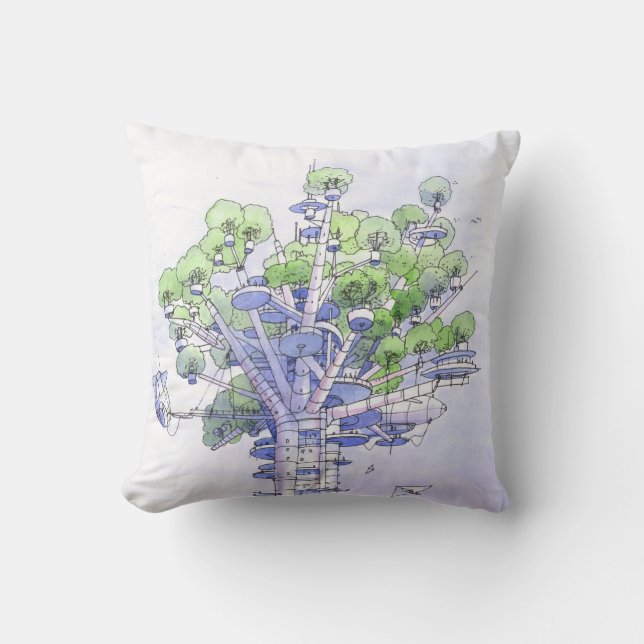 La citta' albero cushion (Front)