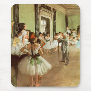 La Classe de Danse by Edgar Degas Mouse Pad