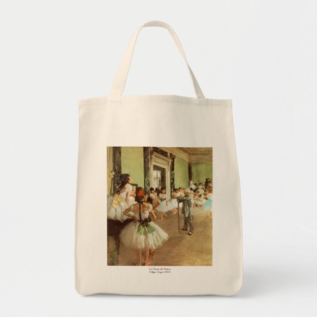 La Classe de Danse by Edgar Degas Tote Bag (Front)