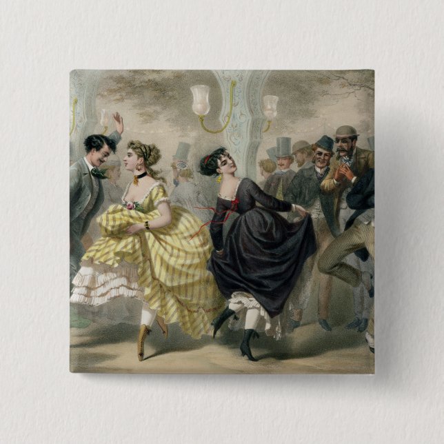 La Closerie de Lilas 15 Cm Square Badge (Front)