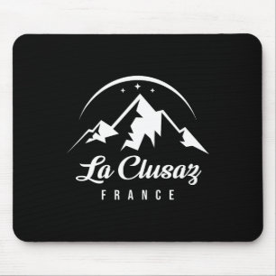 La Clusaz France Ski Resort Skiing Snowboarding So Mouse Pad