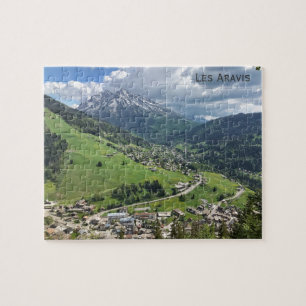 La Clusaz/Les Aravis, French Alps Jigsaw Puzzle