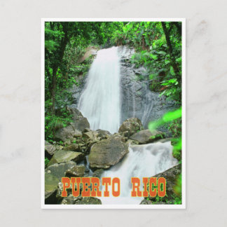 La Coca falls Postcard
