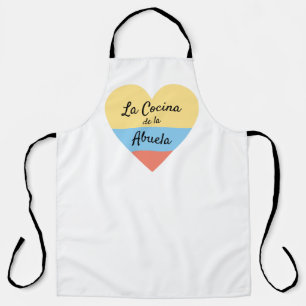 La Cocina de la Abuela Colombian Flag Apron