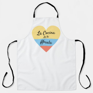 La Cocina de la Abuela Colombian Flag Apron