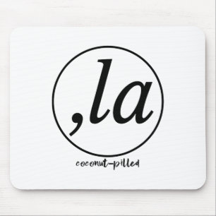 La Coconut Pilled Kamala Harris Women Mouse Pad