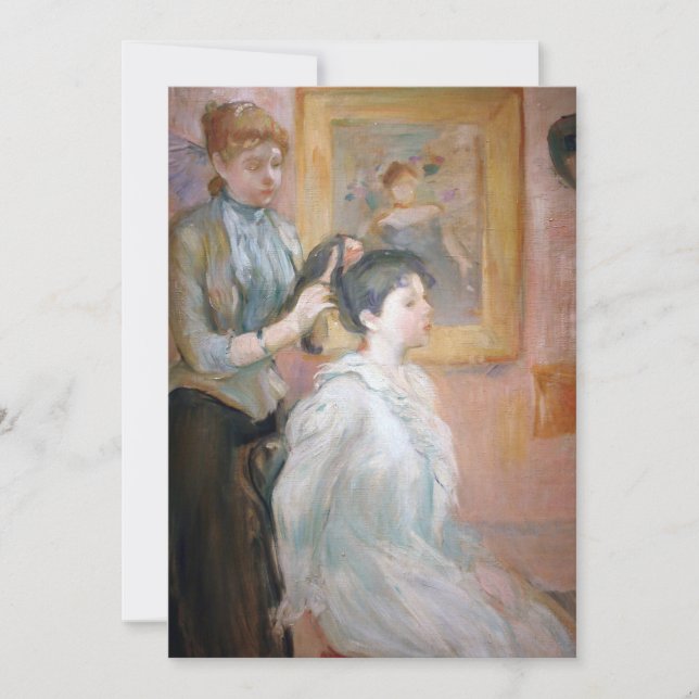La Coiffure | Berthe Morisot (Front)