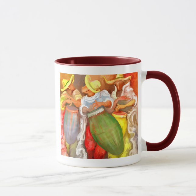 "La Comparsa" High Contrast Mug (Right)