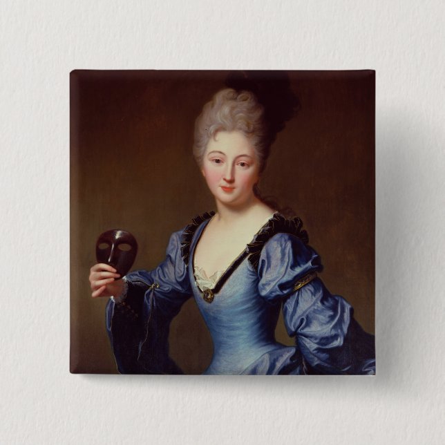 La Comtesse de Bersac 15 Cm Square Badge (Front)