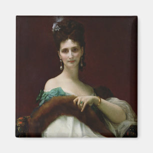 La Comtesse de Keller, 1873 Magnet