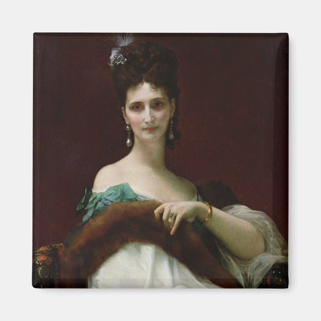La Comtesse de Keller, 1873 Magnet (Front)