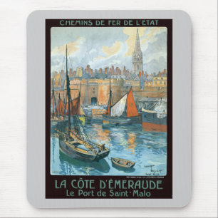 La Côte d' Émeraude Mouse Pad