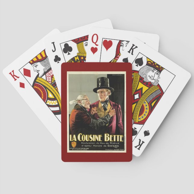 La Cousine Bette (film, 1927) Playing Cards (Back)