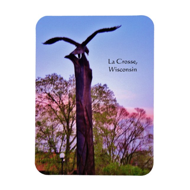 La Crosse, Wisconsin Magnet (Vertical)