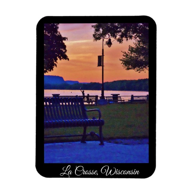 La Crosse, Wisconsin Magnet (Vertical)