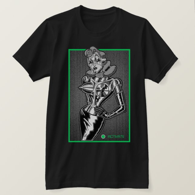 La Cyborg T-Shirt (Design Front)