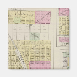La Cygne, Uniontown, Hiattville, Fulton, Kansas Magnet
