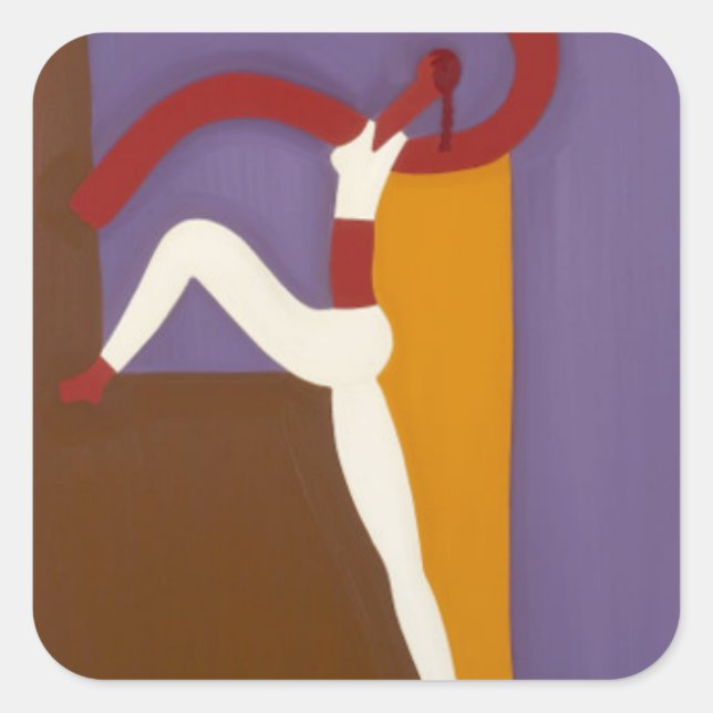 La Divine Sylvie 2007 Square Sticker (Front)