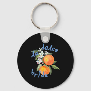 La dolce vita bachelorette italy bride amalfi girl key ring