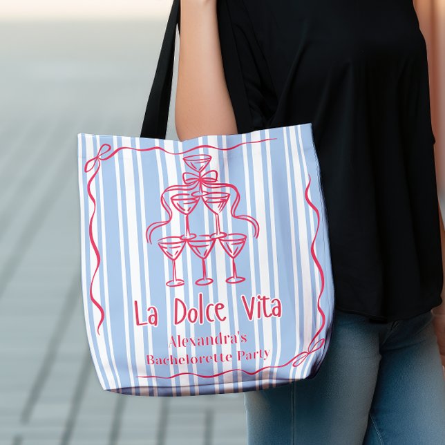 La Dolce Vita Bachelorette Weekend Tote Bag (Creator Uploaded)