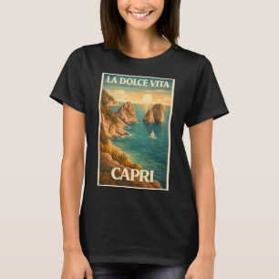 La Dolce Vita Capri Vintage Travel T-Shirt