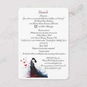 La Dolce Vita French Inspiration Classic 1940s  Enclosure Card