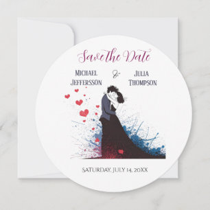 La Dolce Vita French Inspiration Classic 1940s Save The Date