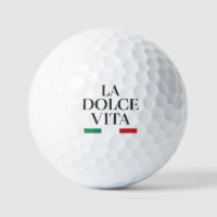 La Dolce Vita Italian Golf Balls
