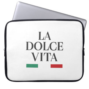 La Dolce Vita Italian Laptop Sleeve