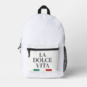 La Dolce Vita Italian Style Backpack